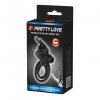 PRETTY LOVE - VIBRANT PENIS RING III Black